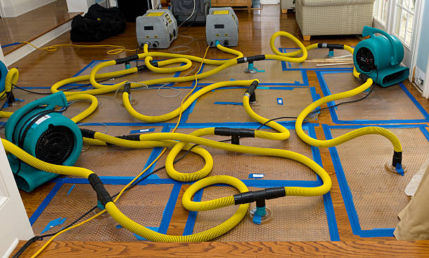 Professional Burst Pipe Water Damage technician working in Clifton Park, NY